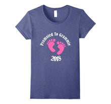 Promoted to Grammie Grandma to Be 2018 Tshirt It's Baby Girl