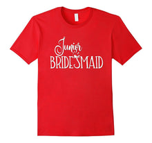 Junior Bridesmaid Shirt Wedding Party Bride Groom