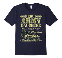 Proud Army Daughter T-Shirt Memorial Day Tshirt
