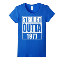 Straight Outta 1977 T-Shirt Funny 40th Birthday Gift Shirt