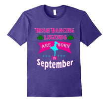 Girls' Irish Dancing Gift TShirt, Legends Are Born September