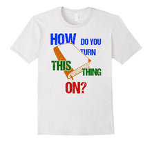 Back to School How Do You Turn This Thing on Book Tee Shirt