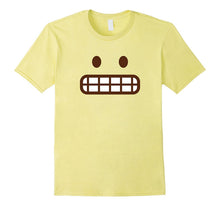 Emoji Nervous Face T-Shirt Grimacing Halloween Emoji Costume