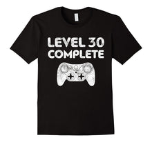 Level 30 Complete T-Shirt Video Gamer 30th Birthday Gift