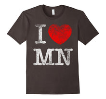 Love MINNESOTA T-Shirt Heart Funny Tee