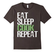 Eat Sleep Cook Repeat T-Shirt Cool Gift for Love Cooking