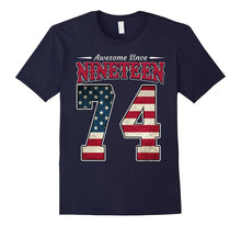 43th Birthday Awesome Since 1974 Tee Shirt
