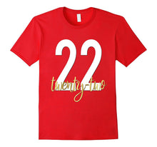 22nd Birthday Shirt Gift Party Gold Bestie Twenty Two 22
