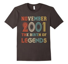 November 2001 the Birth of Legends Birthday T-Shirt