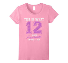 12th Birthday T Shirts for Girls Gift Ideas Girl Outfit