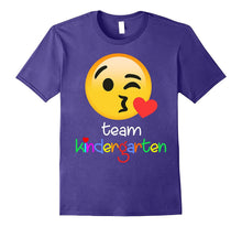 Team KINDERGARTEN TSHIRT Teacher EMOJI HEARTS LOVE