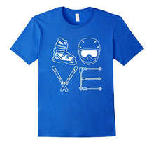 Skiing Love - Ski - Skier - Funny Skiing T-Shirt
