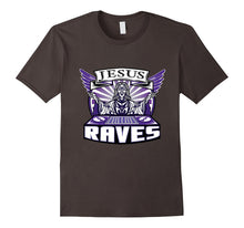 Jesus Raves EDM Dubstep Electronic Music T Shirt