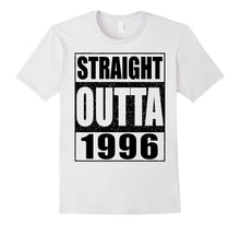 Straight Outta 1996 T-Shirt Funny 21st Birthday Gift Shirt