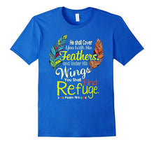 Jesus Will Cover You With His Feathers Christian Gift TShirt
