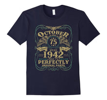 Legend October 1942 Vintage Gift Ideas 75th Birthday T-Shirt