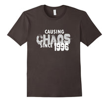 Causing Chaos Since 1996 T-Shirt 21st Birthday Gift Shirt