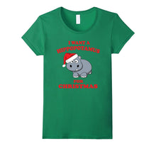 I Want a Hippopotamus for Christmas Hippo Gift T-Shirt