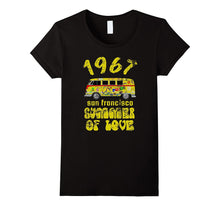 1967 San Francisco Summer of Love Vintage Van T-Shirt Retro