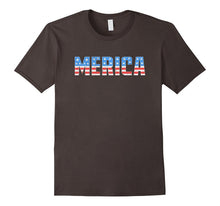 Merica T-Shirt Funny USA Retro Distressed Grunge Design
