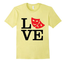 Love Theatre Thespian Performing Arts Heart T-Shirt