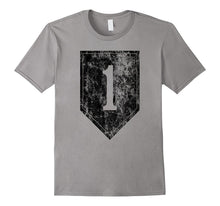 1st Infantry Division Patch Distressed T Shirt- Men Women