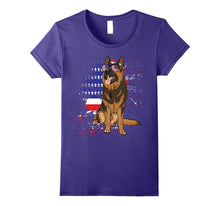 Funny German Shepherd Independence Day T-Shirt