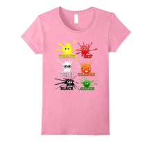 Learning Colors Is Easy T-Shirt for Teachers and Toddlers