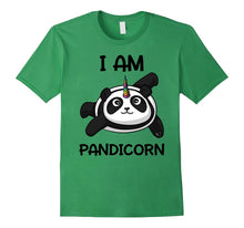 Pandicorn Funny Panda Bear Cartoon Humor T-Shirt