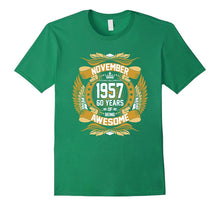 November 1957 60th Birthday 60 Years Old Gift T-Shirt