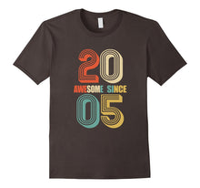 Awesome Since 2005 T-Shirt 12 Yrs Old Bday 12th Birthday Tee