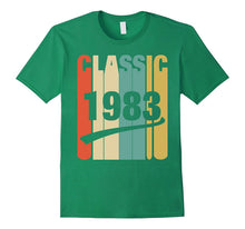 Classic Retro 1983 Birthday Gift Funny Tshirt for Men/Women