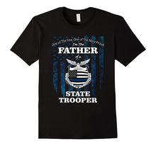 State Police Badge - Proud State Trooper Dad