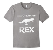 Daddysaurus Rex Daddy Dad Dinosaur Funny Gift T Shirt Tee