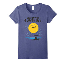 Live in the Sunshine T-Shirt - Fun Summer Beach Tee