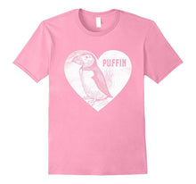 Love Heart Puffins Shirt Cute Puffin Iceland Lover Gift Tee
