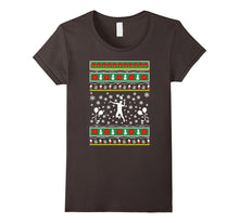Badminton Ugly Christmas Sweater Style Gift Tshirt