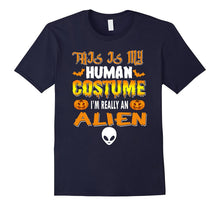 Alien - This Is My Human Costume Halloween Fun Tshirt