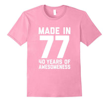 40th Birthday Shirt Gift Age 40 Year Old Mens Womens Tshirt