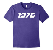 1976 Printed T-Shirt for 70's Birthdays Events Graduations