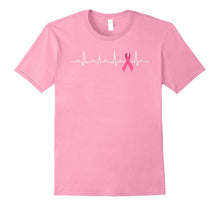 Breast Cancer Heartbeat T-Shirt