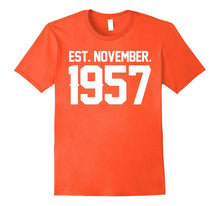 Happy 1957 It's My 60 Th Birthday Gift Ideas Tshirt for Love