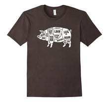 Funny Pig Gift - Cuts of Pork Butcher T-Shirt