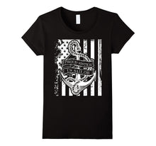 Proud Sister of a U.S. Sailor - Distressed Tee Shirt