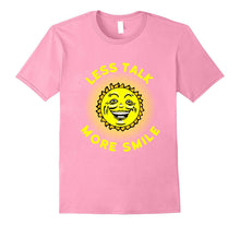 Kids Smile Shirt Less Talk More Smile T-Shirt Funny Positive