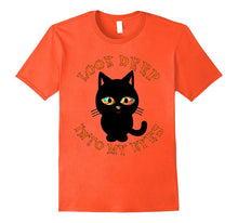 Cute Scary Cat Halloween T-Shirt