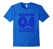 13th Birthday Shirt Gift Age 13 Year Old Boys Tshirt Boy Tee