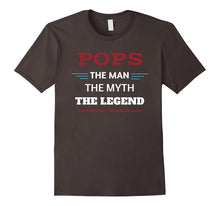 Men's POPS the Man the Myth the Legend Shirt, Gift of Love T Shirt