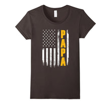 2017 Proud Papa Fathers Day Gifts Shirt From Grandchildren