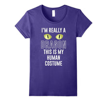 I'm Really a Dragon This Is My Human Costume T Shirt